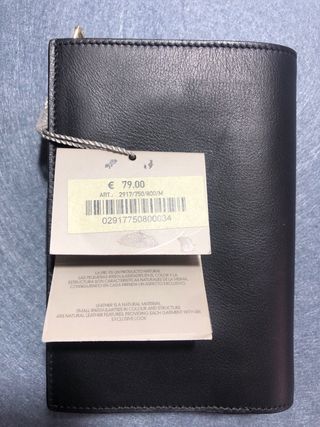 Monedero Uterqüe Piel Negro