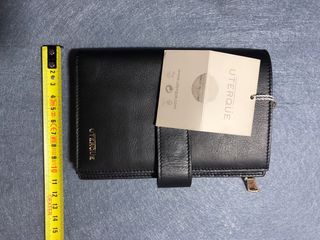 Monedero Uterqüe Piel Negro