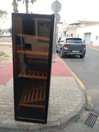 Nevera expositora cristal