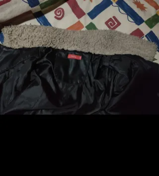 Cazadora Aviador Negra con Parches