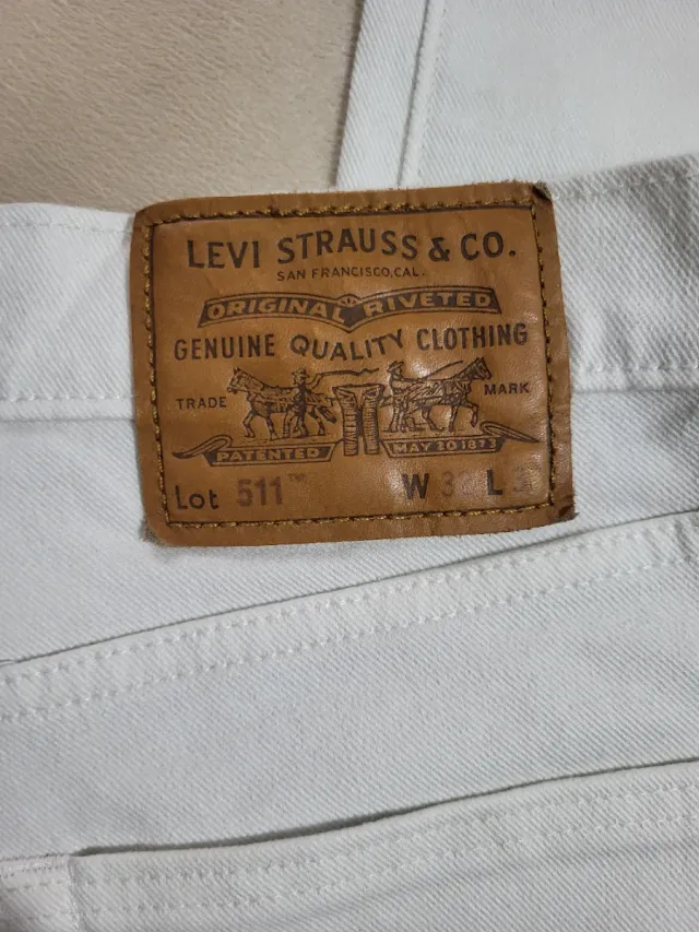 Levi's Jeans Blancos