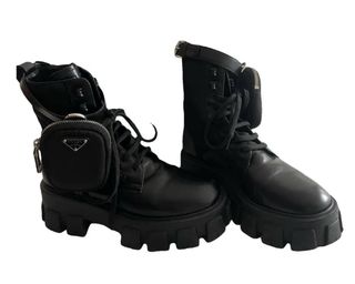 Stivaletti Prada Pelle Neri.Regalo non gradito