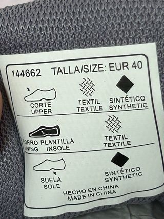 Zapatillas XTI Mujer Talla 40