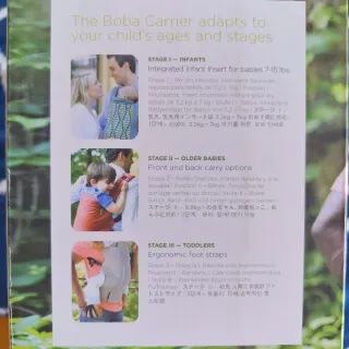 Mochila Portabebés Boba