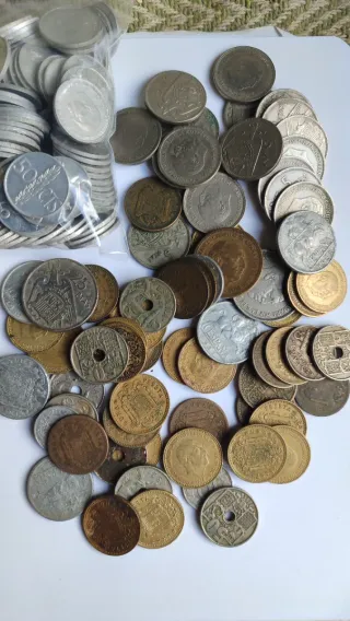 Monedas España Franco Lote Variado