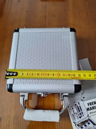 Maletín Manicura Francesa Mark Plateado