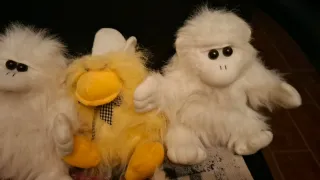 Lote Peluches 2 Patitos, 2 Gorilas y 2 Pollitos