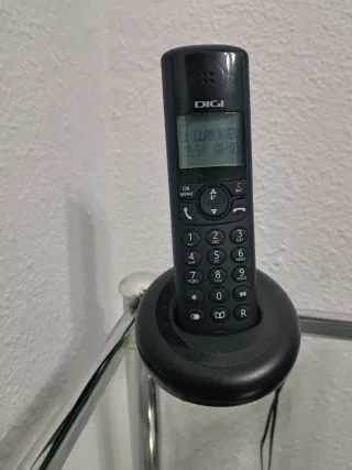 Teléfono Inalámbrico DIGI Negro