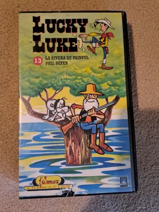 Cinta VHS Lucky Luke: La Rivera de Painful
