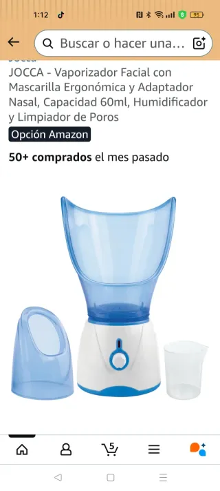 Sauna Facial Vaporizador Aromaterapia Silvercrest