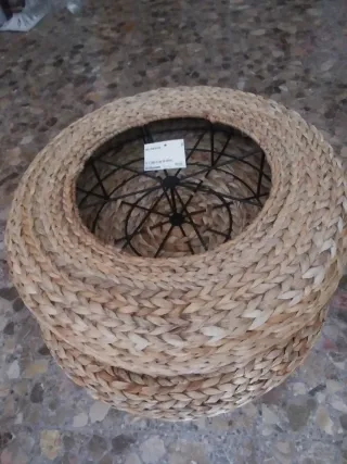 Mecedora y Puff Ikea Gullholmen