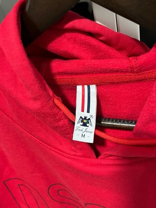 Sudadera DSQUARED2 Negra y Roja