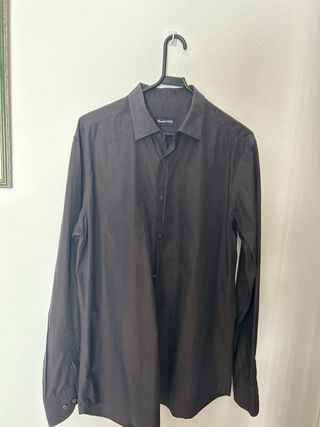 Camisa  caballero Massimo Dutti Marrón