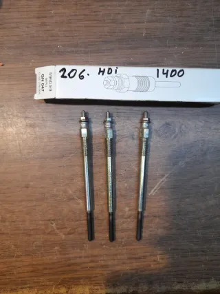 Bujías Incandescentes Peugeot 206 1.4 HDI