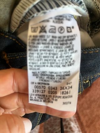Levi's 570 Vaqueros Cintura Baja