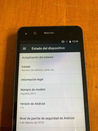 BQ Aquaris 4.5 Negro