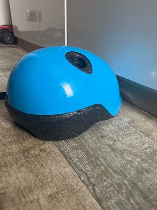 Casco bici infantil azul 53-56cm