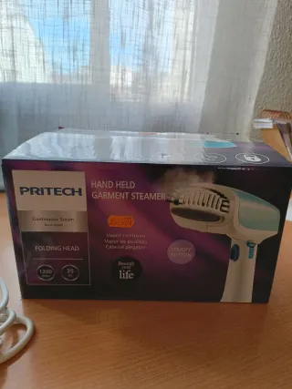 Plancha de vapor Pritech portátil