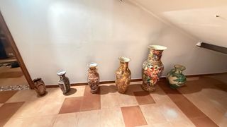 Juego de 6 Jarrones Cerámica Porcelana