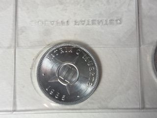 Lote 3 monedas Cuba sin circular