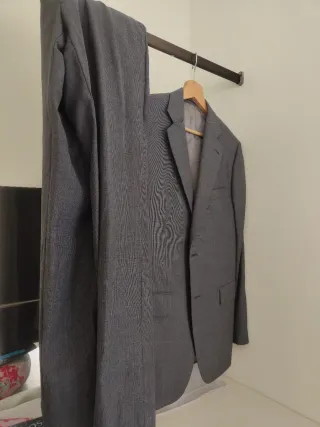 Traje Chaqueta Gris Emilio Tucci