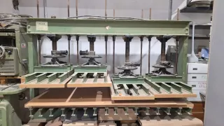 Prensa de carpintería de 4 husillos