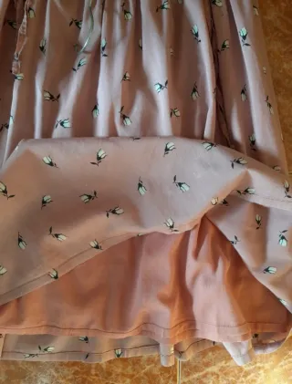 Vestido rosa Pull&Bear flores