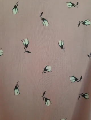 Vestido rosa Pull&Bear flores