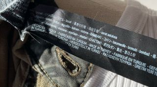 Pantalón cargo camuflaje mujer