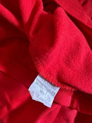 Jersey cuello alto rojo