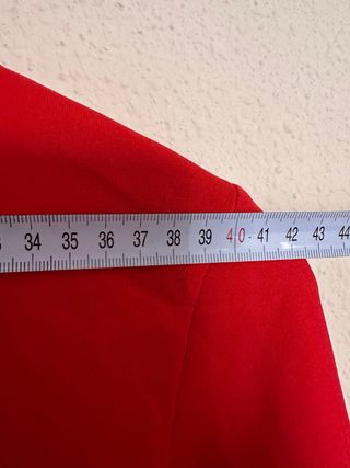 Jersey cuello alto rojo