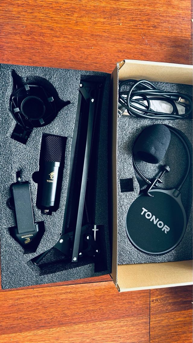 Micrófono Condensador TONOR XL Negro