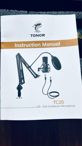 Micrófono Condensador TONOR XL Negro