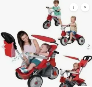 Triciclo evolutivo rojo Feber