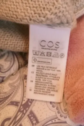 Chaleco de punto COS S_M