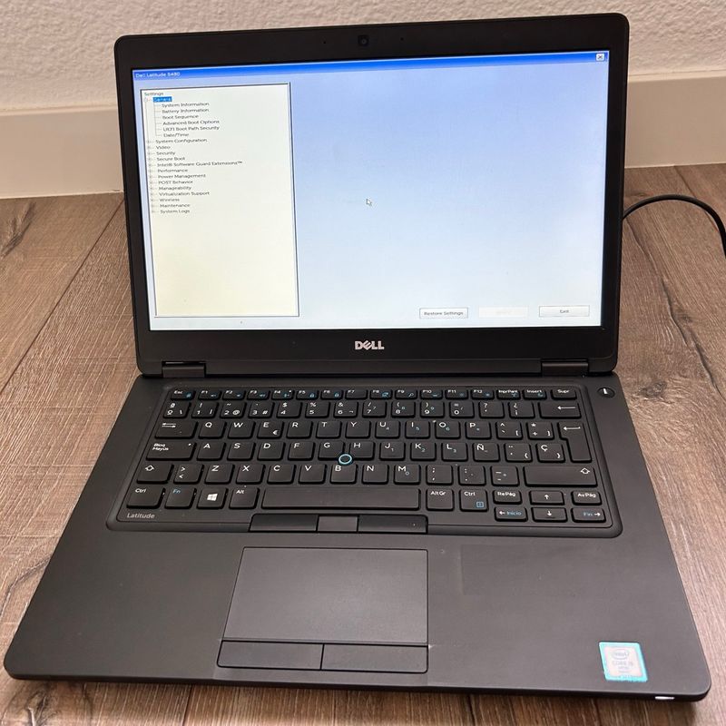 Portátil DELL Latitude 5480 Core i5 6500 y 8GB RAM