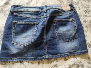 Falda vaquera botones talla 38