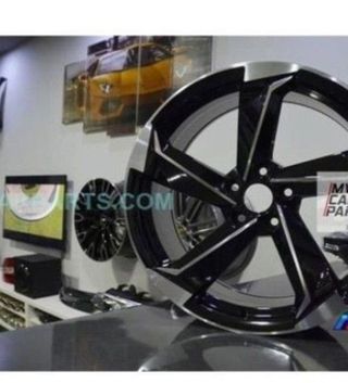 JUEGO DE 4 LLANTAS 20 NEW RS7 NEGRA A... rmb595731