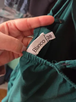 Camiseta verde tirantes