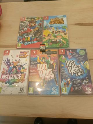 Nintendo Switch con 6 juegos