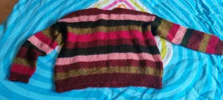 Jersey Des Petits Hauts Rayas Multicolor Talla S