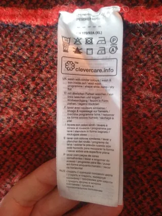 Chaqueta de punto larga con cinturón