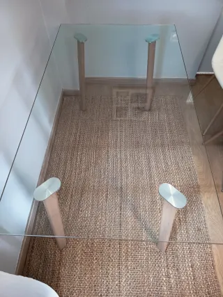 Mesa de comedor cristal