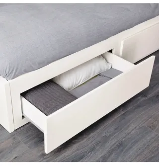 Cama diván Flekke blanco