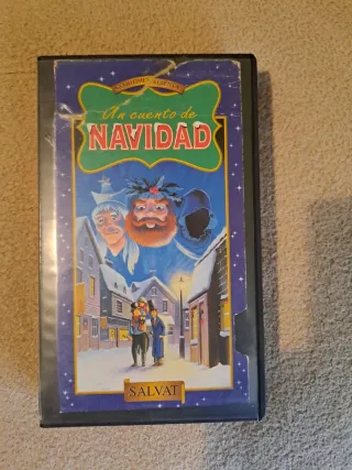 2 Cintas VHS Cuentos Clásicos (Español).