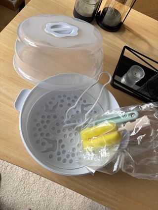 Esterilizador microondas biberones