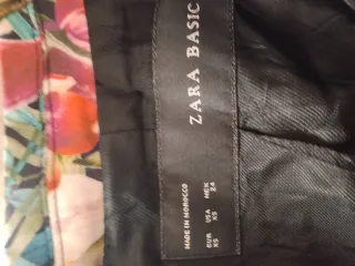 Chaqueta floral Zara