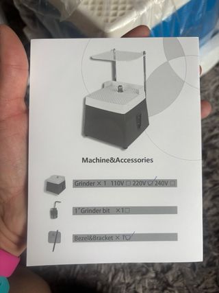 Máquina pulidora de cristal