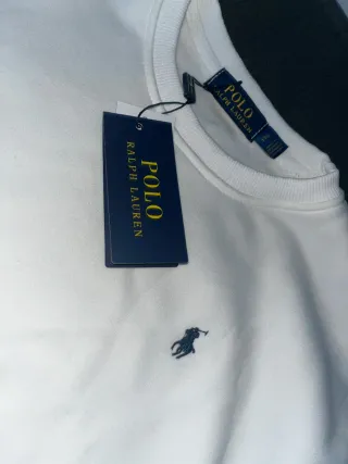 Sudadera Polo Ralph Lauren Blanca