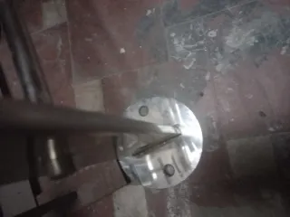 Reja esquinera acero inoxidable